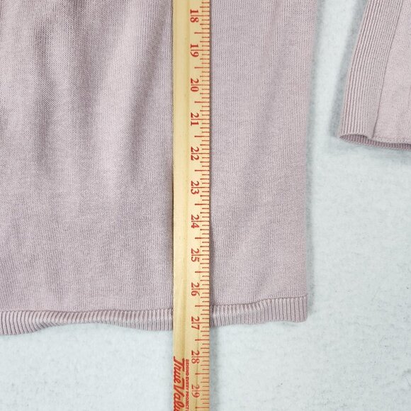 Lululemon Sweater Womens 4 Pink Still At Ease Cashmere Blend Open Back Pullover - Picture 5 of 10